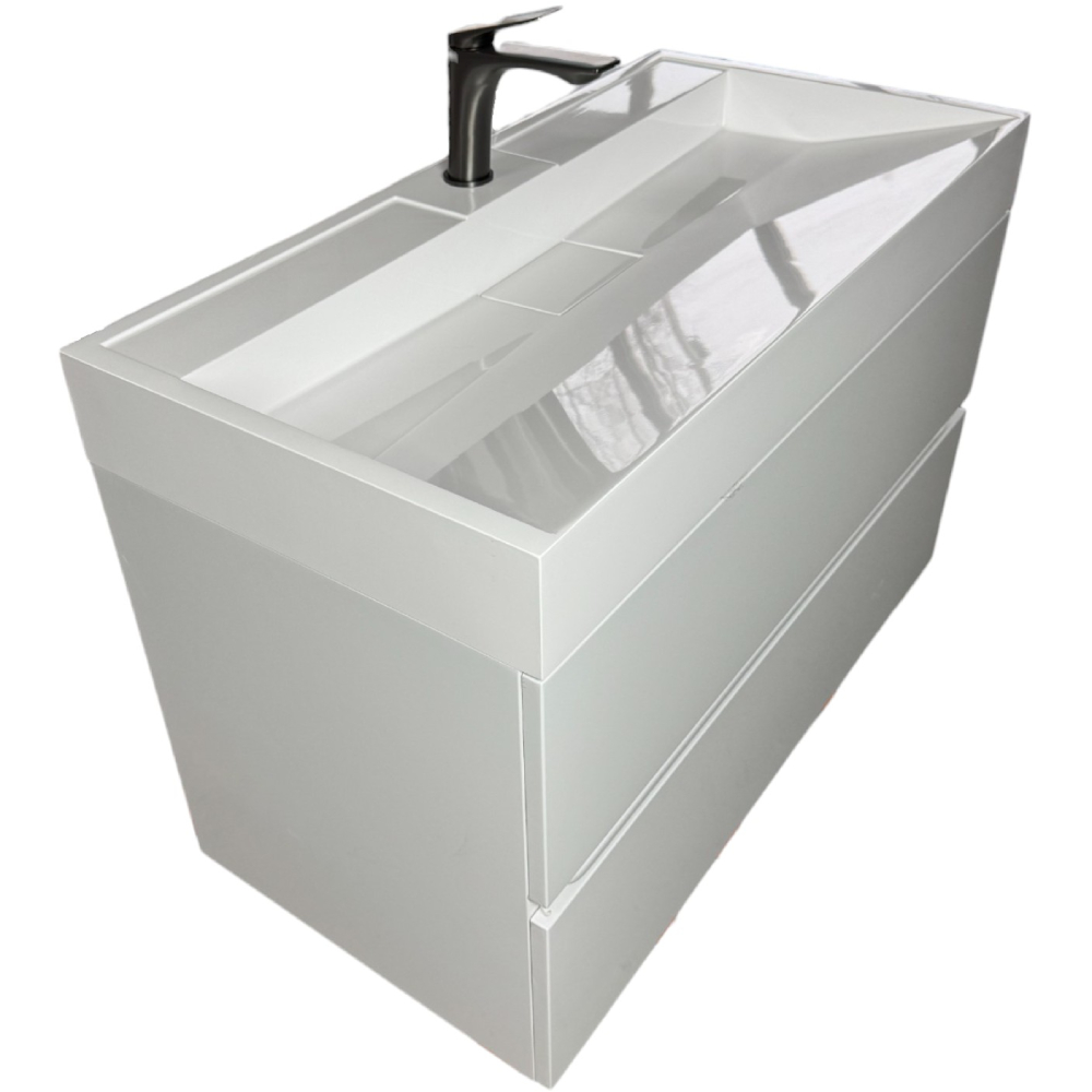 Раковина ADAMANT Vision 90 White (4824296204301) Отвір під змішувач є