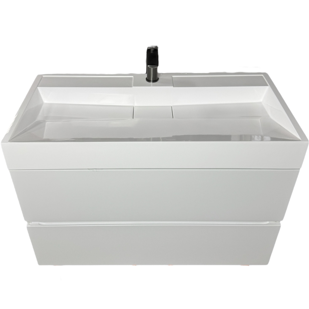 Раковина ADAMANT Vision 90 White (4824296204301) Матеріал штучний камінь