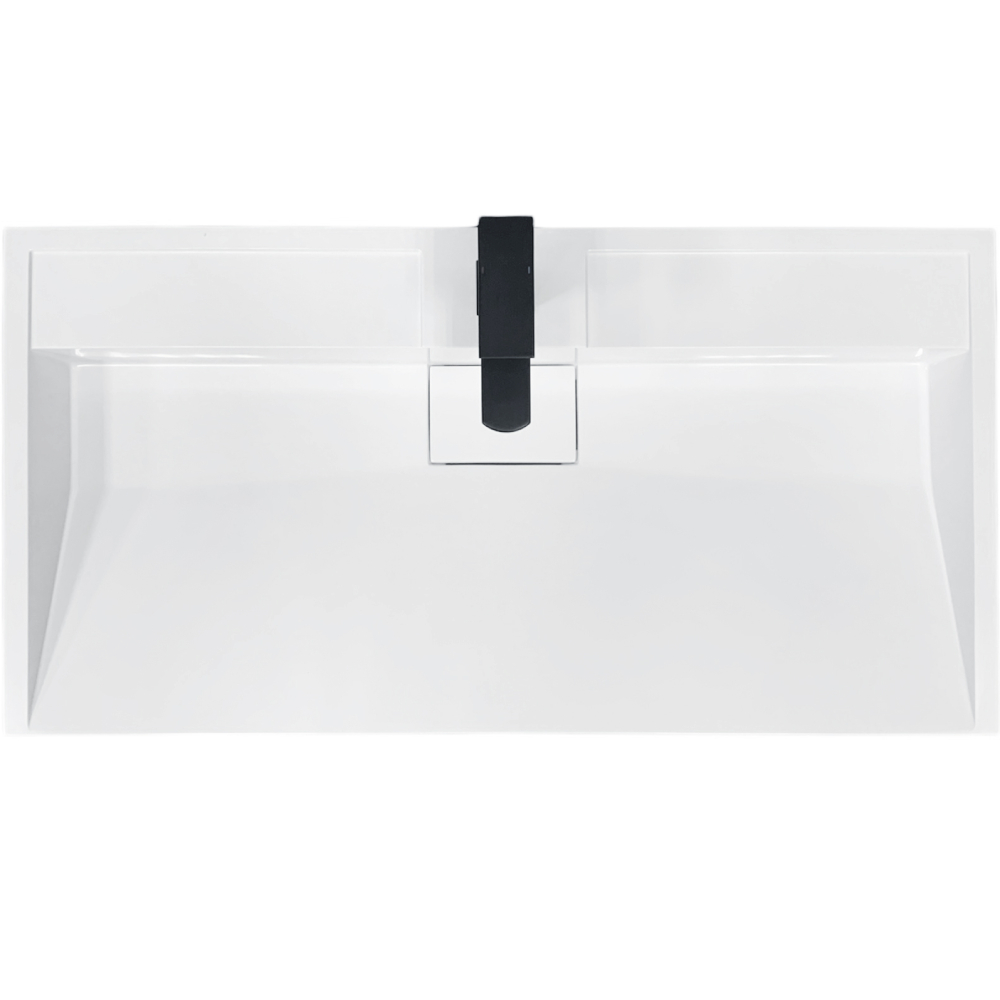 Раковина ADAMANT Vision 90 White (4824296204301) Форма раковини прямокутна