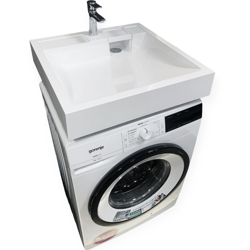 Раковина ADAMANT Washer NEW White (4824296202901) Отверстие под смеситель есть