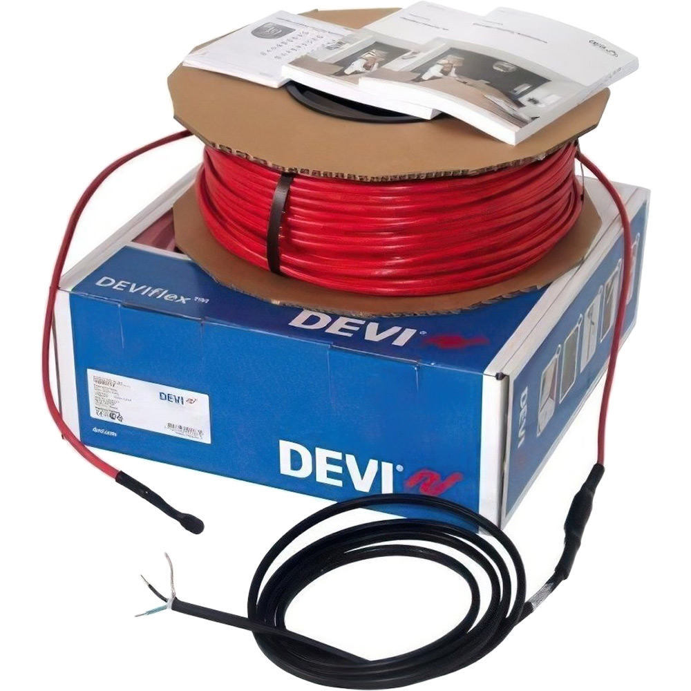 Нагрівальний кабель DEVI Deviflex 18т 16м кв. 131м 2420Вт 230В (140F1251) Площа 16.4