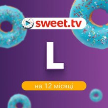 Стартовый пакет "SWEET.TV" L на 12 мес. Стартовый пакет "SWEET.TV" L на 12 мес.