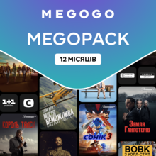 Подписка MEGOGO «MEGOPACK» на 12 мес.