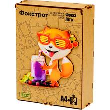 Деревянный фигурный пазл ФОКСТРОТ "Фоксі Літо" (PuzA4 - Фоксі Літо)