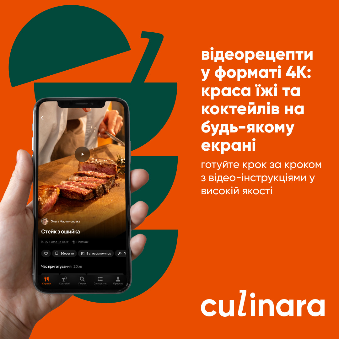 Доступ до сервісу  «Страви та коктейлі» на 6 міс. Назначение планшетный ПК