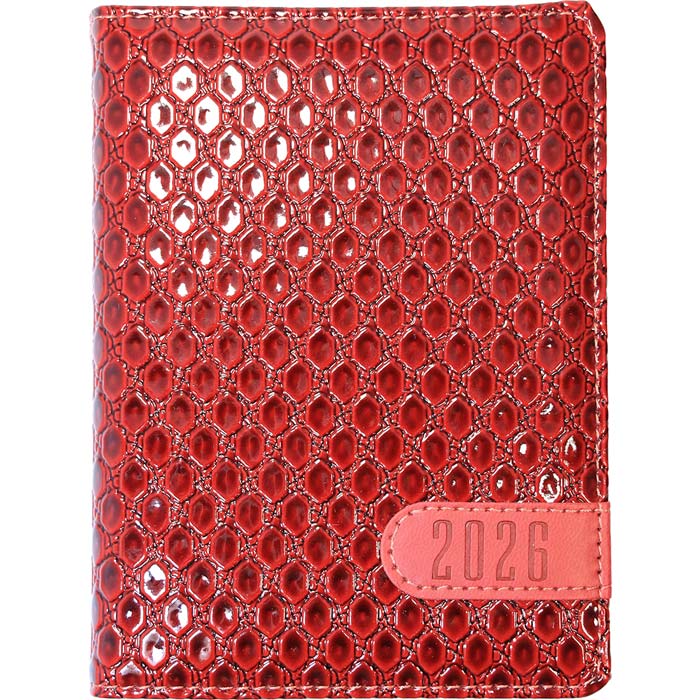 Ежедневник BOURGEOIS А6 320 листов Red (ДН395/3)