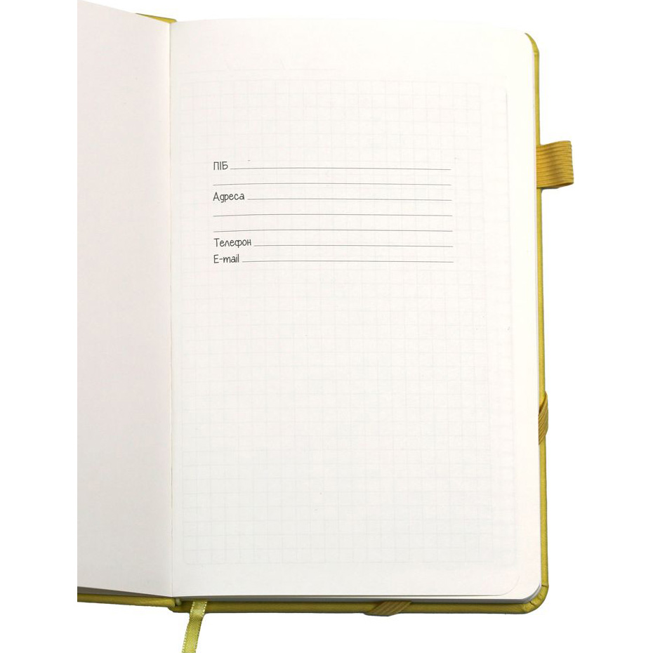 Внешний вид Блокнот BERGANOTE Hard 128 листов Yellow (50040138-01)