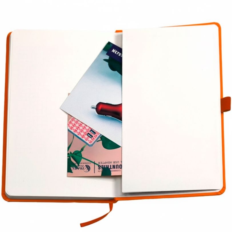 Блокнот BERGANOTE Soft 128 листов оранжевый (50040238-06) Линовка клетка