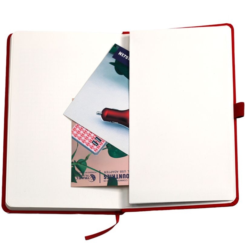 Блокнот BERGANOTE Soft 128 листов красный (50040238-02) Количество листов 128