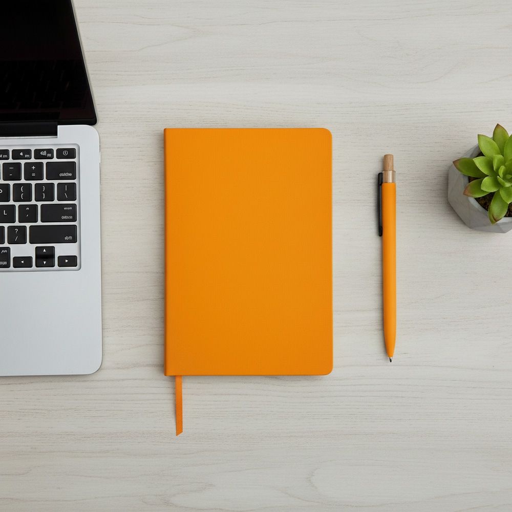 Внешний вид Блокнот BERGANOTE Flexible 128 листов оранжевый (50040338-06)