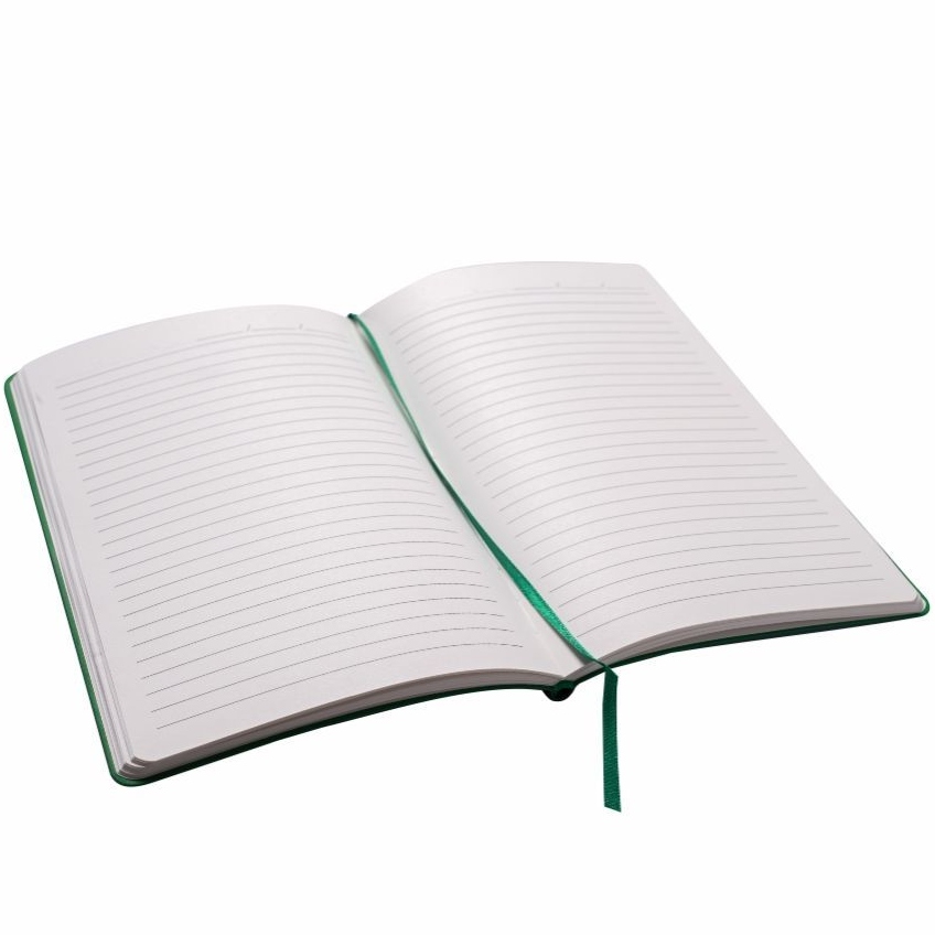 Блокнот BERGANOTE А5 Delgado 64 листа зеленый (50040438-04) Линовка линия