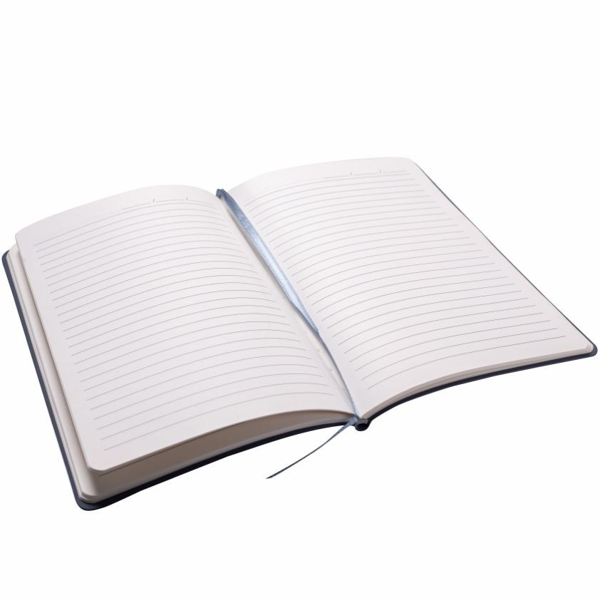 Блокнот BERGANOTE А5 Delgado 64 листа серый (50040438-07) Линовка линия