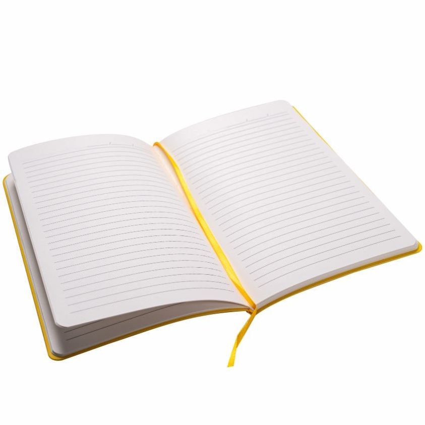 Блокнот BERGANOTE А5 Delgado 64 листа желтый (50040438-05) Линовка линия