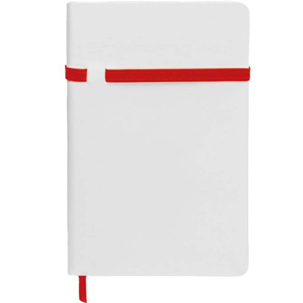 Блокнот BERGANOTE в клітинку А5 Alanis 128 листов White/Red (50040638-02)