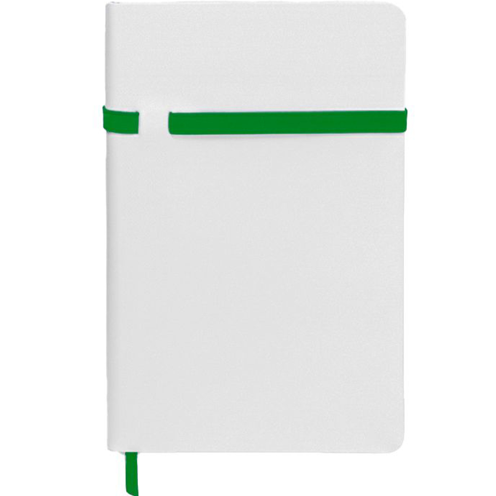 Блокнот BERGANOTE А5 Alanis 128 листов White/Green (50040638-04)