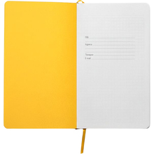 Блокнот BERGANOTE А5 Alanis 128 листов White/Yellow (50040638-05)