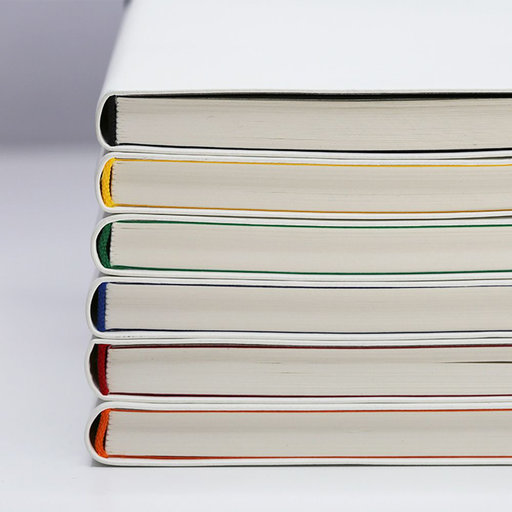 Внешний вид Блокнот BERGANOTE А5 Alanis 128 листов White/Yellow (50040638-05)