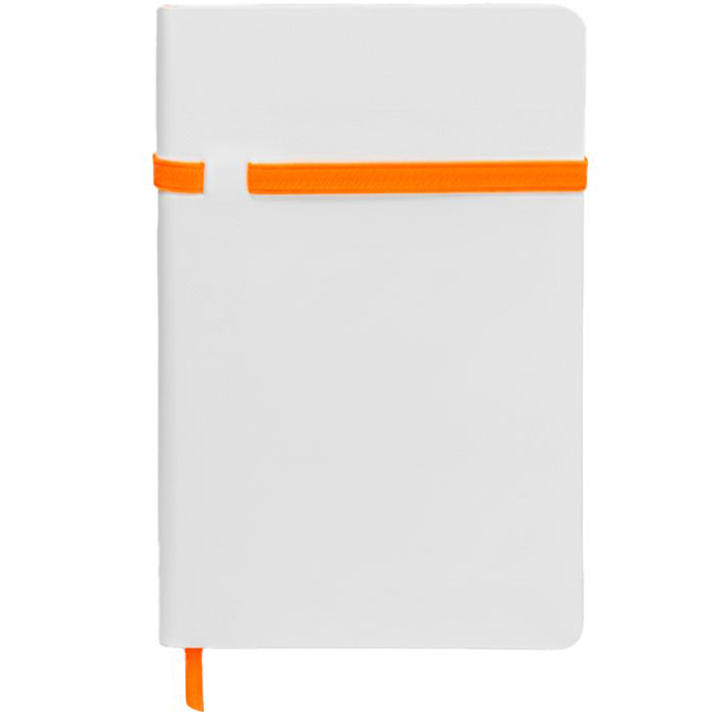 Блокнот BERGANOTE А5 Alanis 128 листов White/Orange (50040638-06)