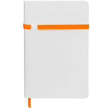 Блокнот BERGANOTE А5 Alanis 128 листов White/Orange (50040638-06)