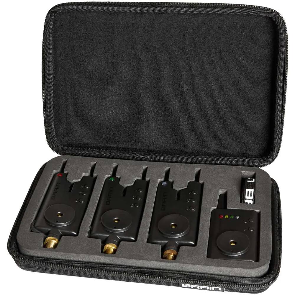 Набор сигнализаторов Brain Wireless Bite Alarm B-1 3+1 (1858.42.23) Вид электронный