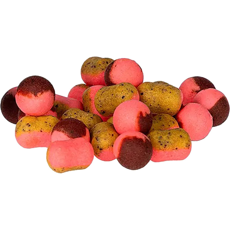 Бойлы BRAIN Double Balance Strawberry 08+06х10mm (1858.81.50) Тип бойл и пеллетс