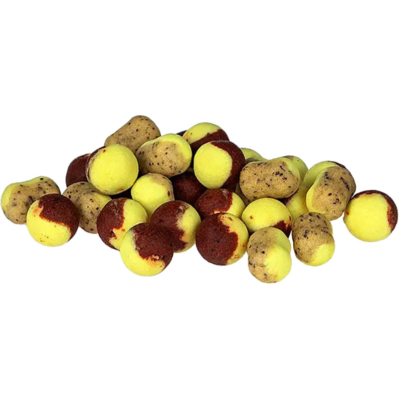 Бойлы BRAIN Double Balance Tutti- Frutti 10+08х12mm (1858.81.47) Тип бойл и пеллетс