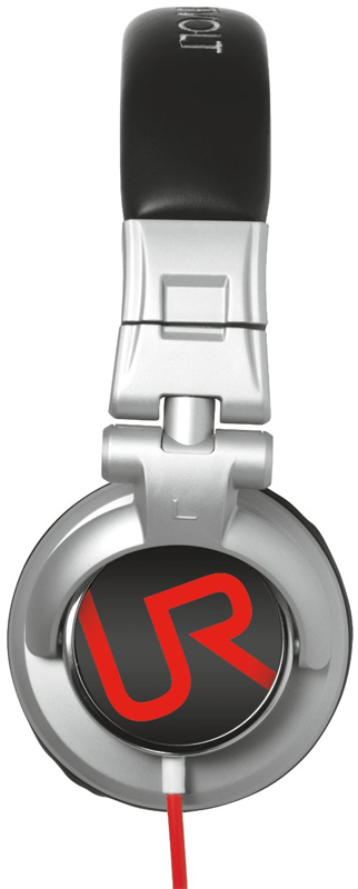 Зовнішній вигляд Навушники TRUST URBAN REVOLT Rimix Headphone Grey/Red