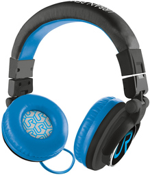 Наушники TRUST URBAN REVOLT Rimix Headphone Black/Blue