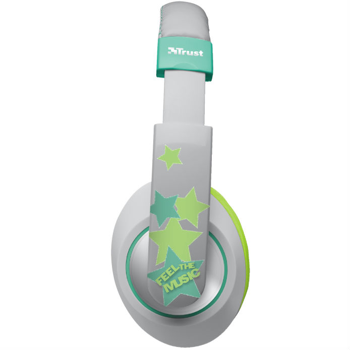 Навушники TRUST SONIN KIDS HEADPHONE Grey (19558) дитячі Акустичне оформлення закриті