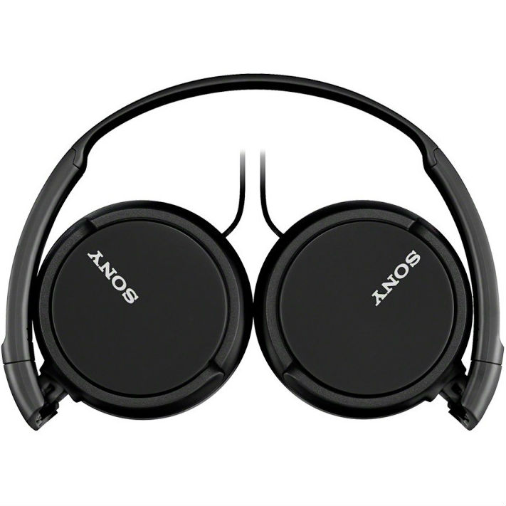 Навушники SONY MDR-ZX110 Black Конструкція накладні (накладаються на вухо)