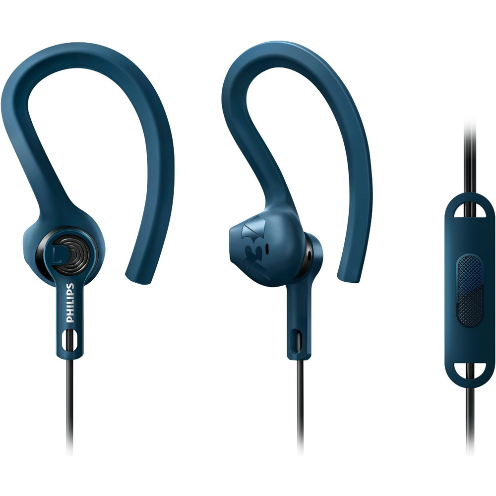 Навушники PHILIPS SHQ1405BL/00 sport Blue