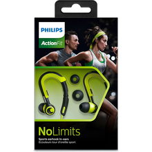 Наушники PHILIPS SHQ3400CL/00 sport Black Green