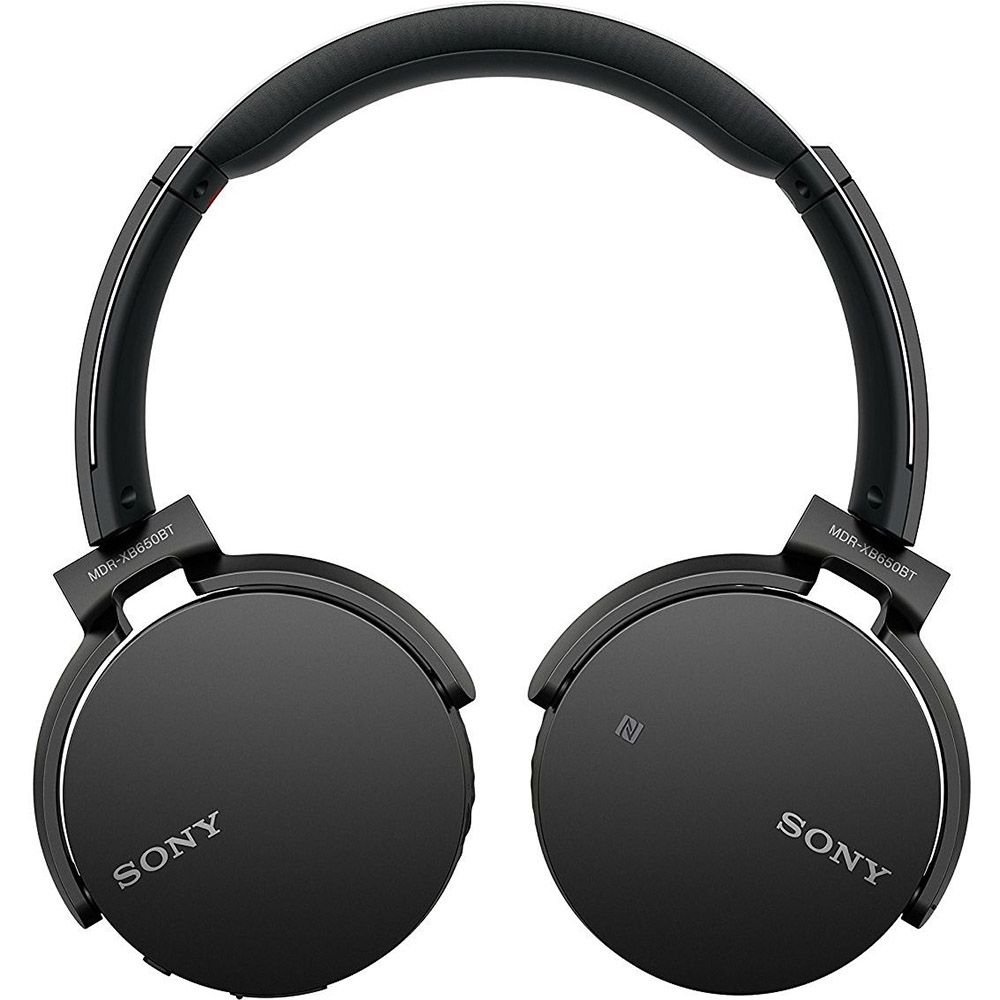 Навушники SONY MDR-XB650BT Black Конструкція повнорозмірні (повний обхват вуха)