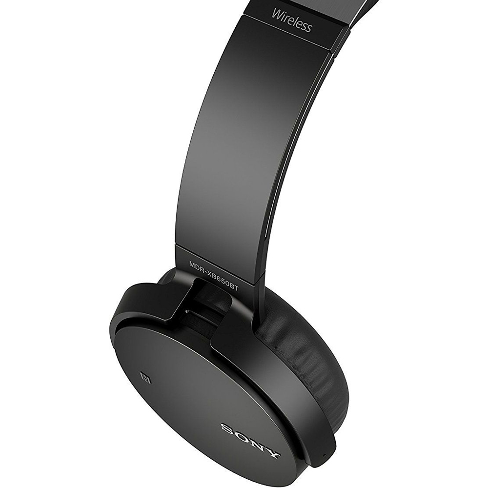 Навушники SONY MDR-XB650BT Black Кріплення дуга (над головою)