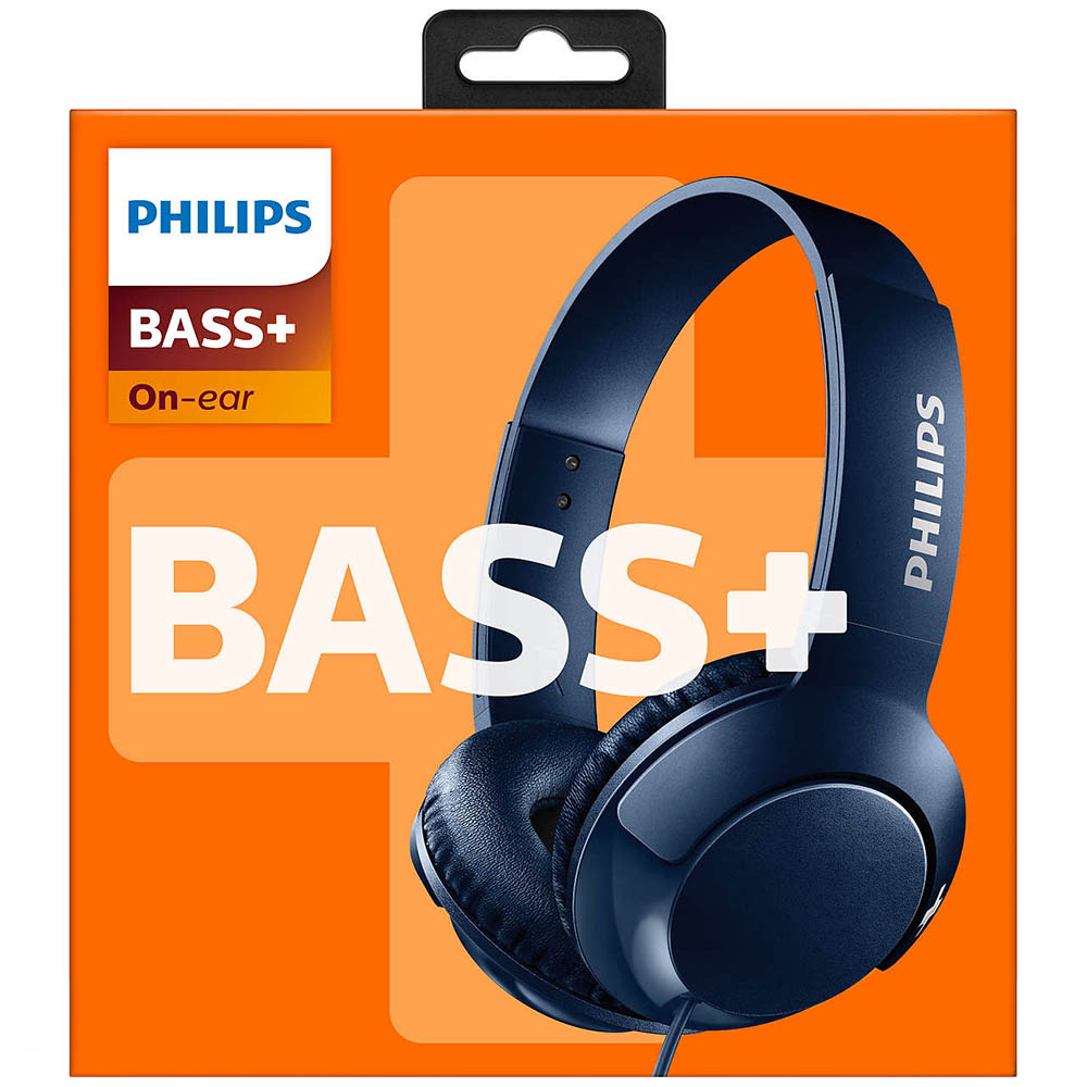 Навушники PHILIPS SHL3070BL/00 Blue Конструкція накладні (накладаються на вухо)