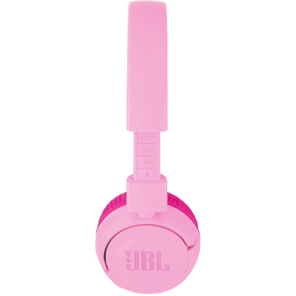 Наушники JBL JR300BT Pink (JR300BTPIK) детские Конструкция накладные (накладываются на ухо)