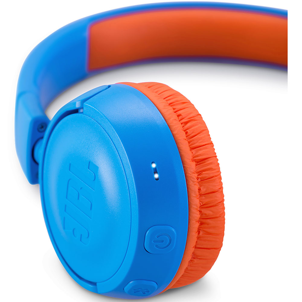 Наушники JBL JR300BT Rocker Blue (JBLJR300BTUNO) дитячі Кріплення дуга (над головою)