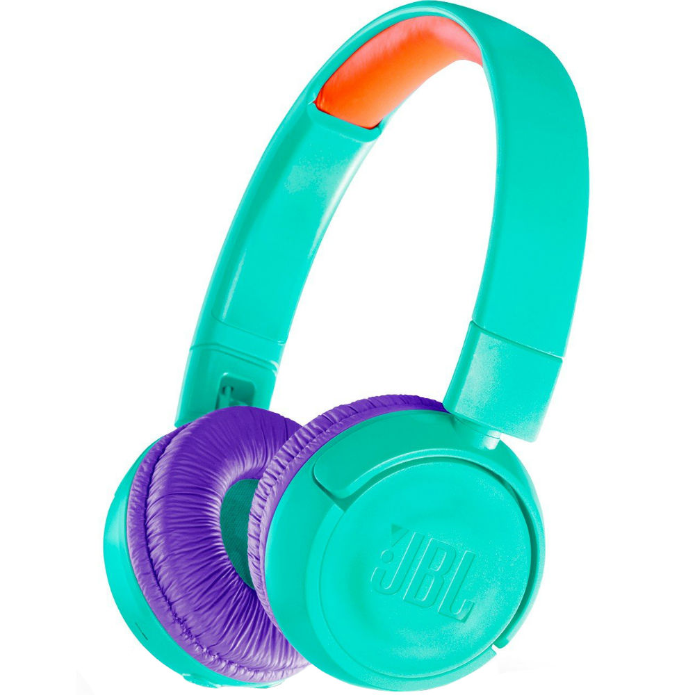 Наушники JBL JR300BT Tropic Teal детские (JBLJR300BTTEL) Вид наушники