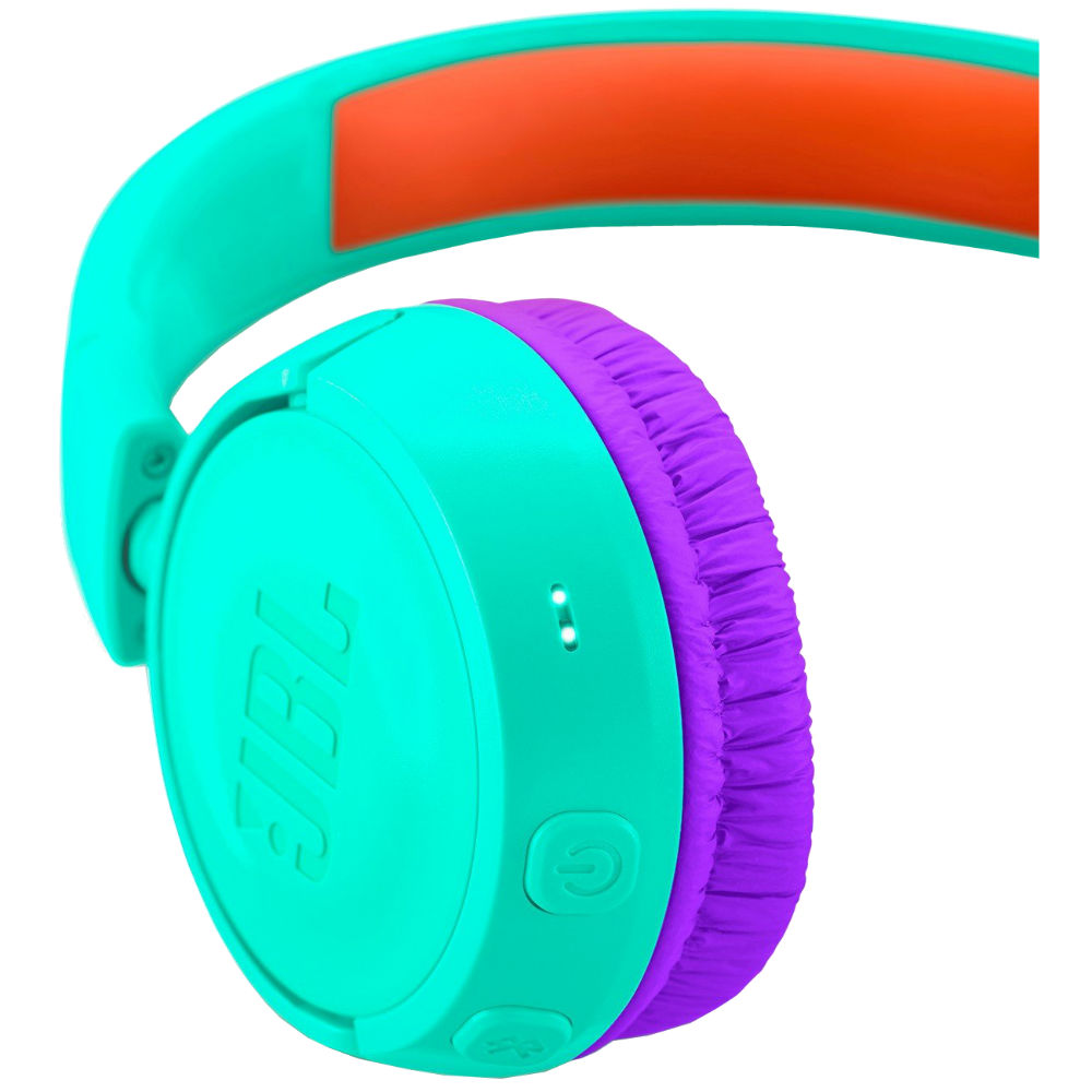 Наушники JBL JR300BT Tropic Teal детские (JBLJR300BTTEL) Акустическое оформление закрытые