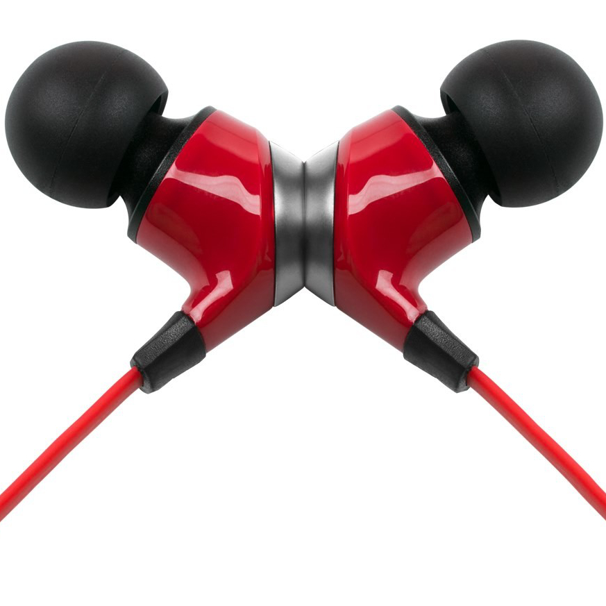 Навушники з мікрофоном MONSTER MNS-128588-00 NLite In-Ear Red Вид гарнітура