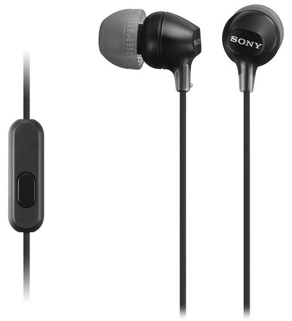 Гарнітура Sony MDR-EX15AP Black Вид гарнітура