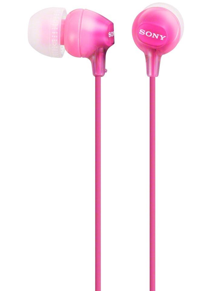 Навушники SONY MDR-EX15AP Pink