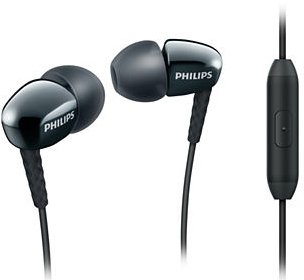 Навушники PHILIPS SHE3905BK/51 Вид гарнітура