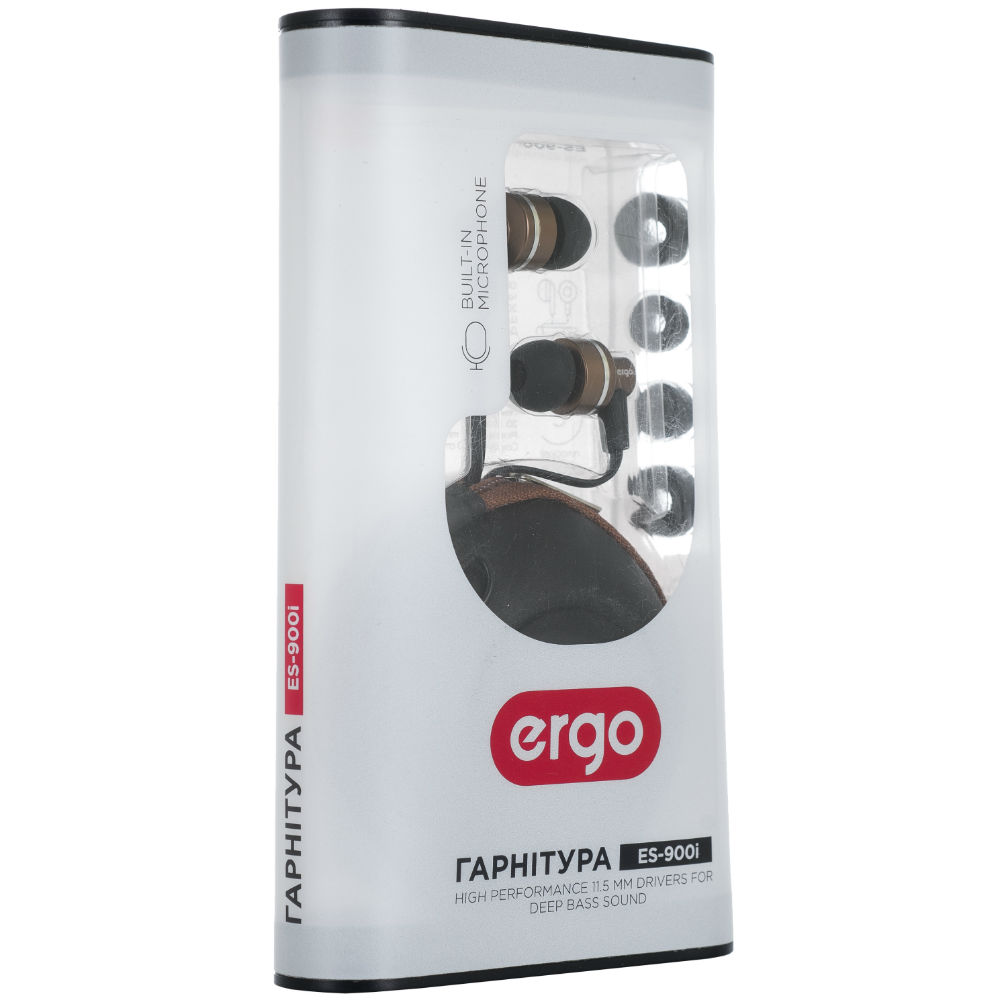 Фото Навушники ERGO ES-900i Bronze