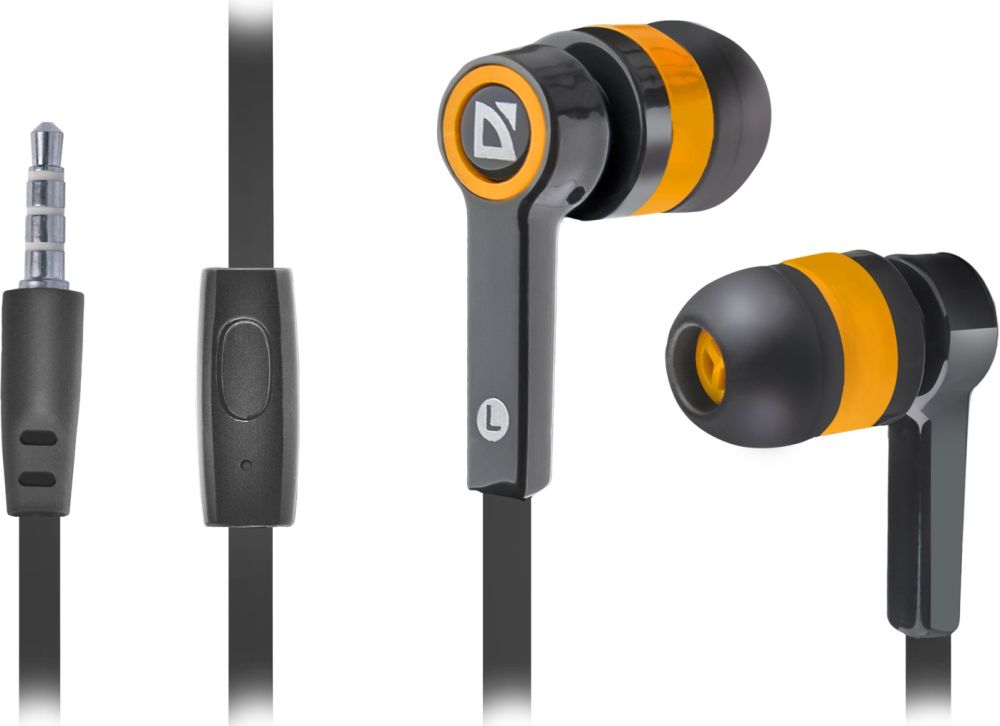 Гарнитура DEFENDER Pulse 420 Black/Orange (63420)