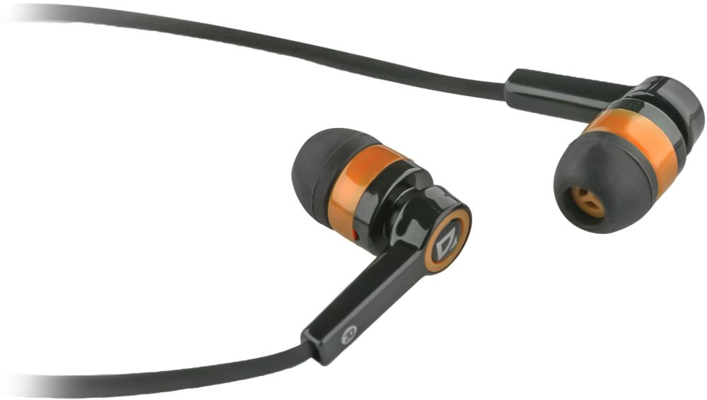 Гарнитура DEFENDER Pulse 420 Black/Orange (63420) Вид гарнитура