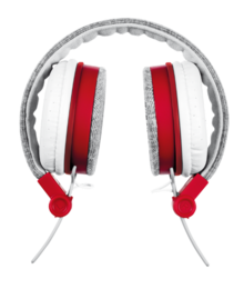 Гарнітура TRUST Urban Revolt Fyber headphone Grey/Red (20073)