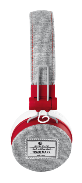 Гарнітура TRUST Urban Revolt Fyber headphone Grey/Red (20073) Конструкція накладні (накладаються на вухо)