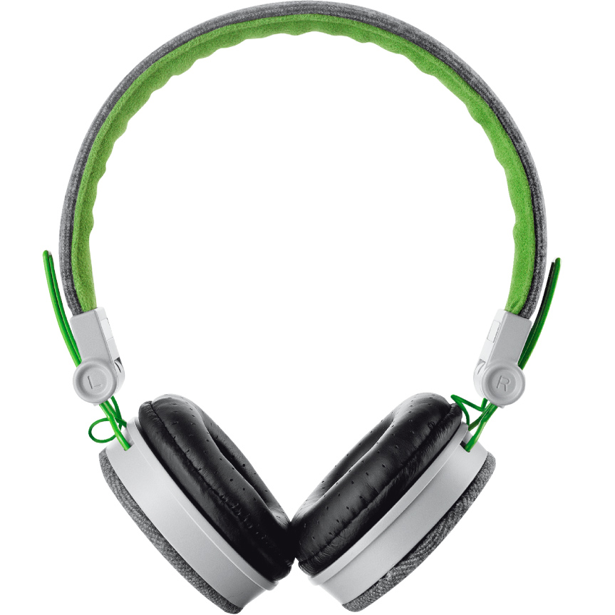 Гарнітура TRUST Urban Revolt Fyber headphone Grey/Green Вид гарнітура