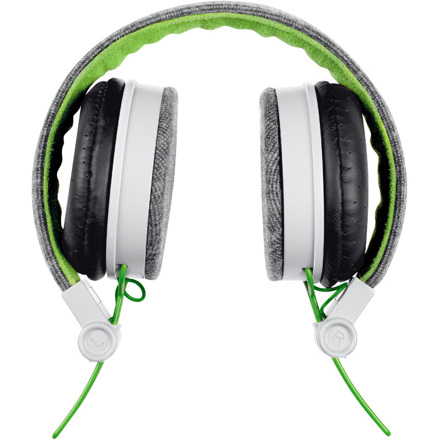 Гарнітура TRUST Urban Revolt Fyber headphone Grey/Green Конструкція накладні (накладаються на вухо)